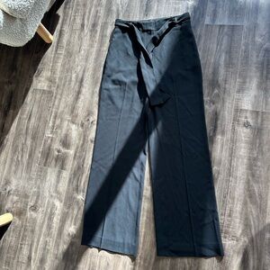 Aritzia Babaton Black Trousers with Belt